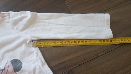 Krasne biele tričko minnie, disney,86