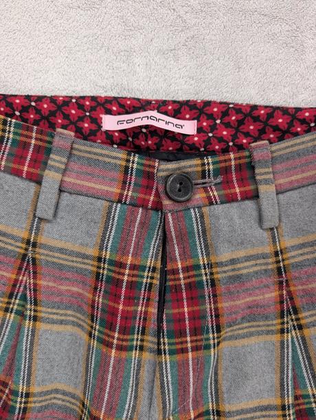 Káro nohavice, fornarina,s