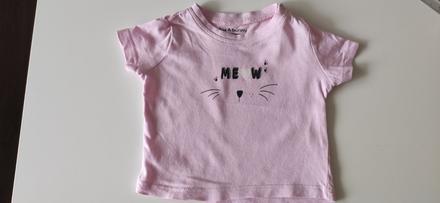 Tričko 6, fox & bunny,56