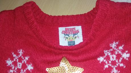 Vianočný svetrík rudolf, f&f,116