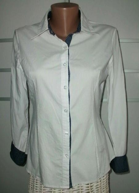 Blúzka s bodkovaným golierom - veľ. s-m, s