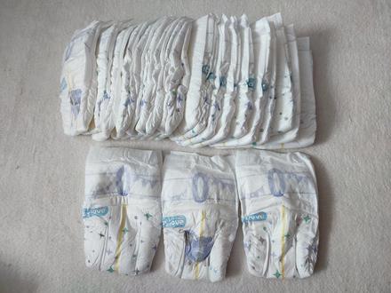 Jednorazové plienky, babylove,2 kg - 6 kg