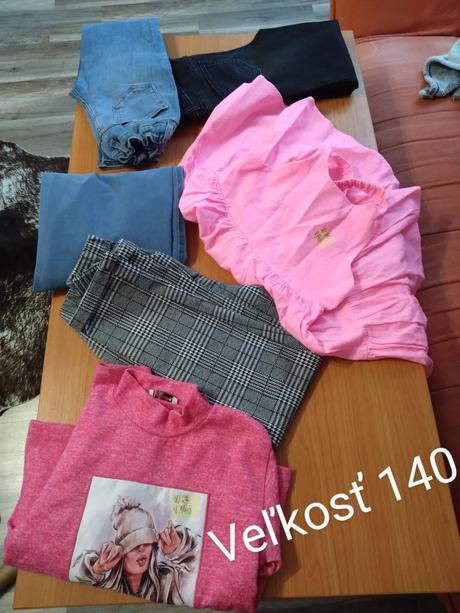 Balík oblečenia, 140–152