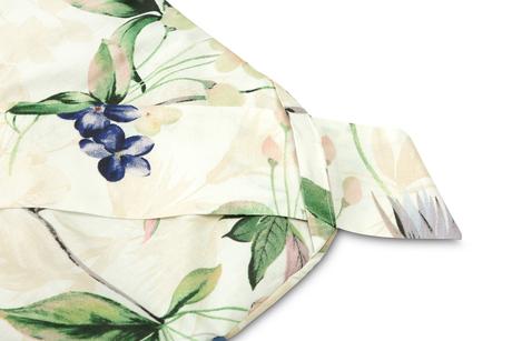 Sensillo zavinovačka s volánikom magnólie 75x75cm,