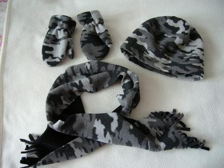 Ciapka+šal+rukavice, george,98