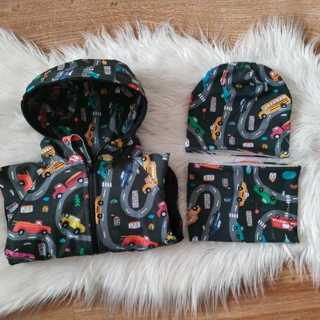 Softshellová bunda +nohavice, 74 - 146