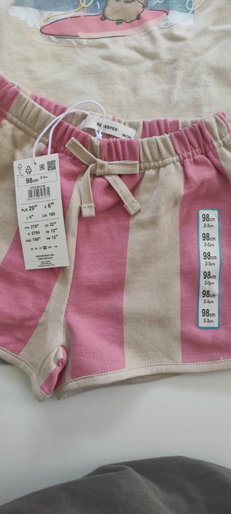 Set kraťasy tričko 98 reserved nove, reserved,98