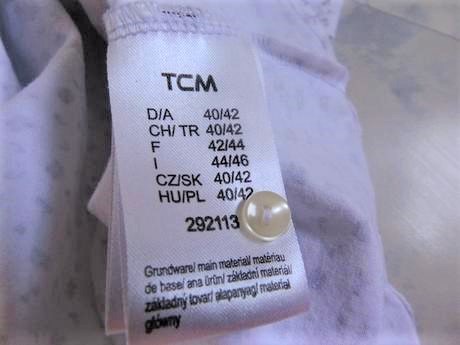 Romantické kvetinkové tielko, tchibo,xl