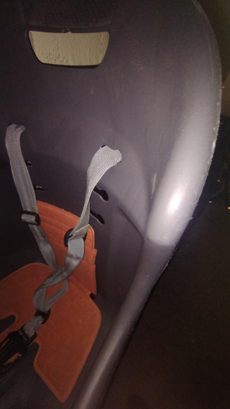 Detská sedačka na bicykel, 