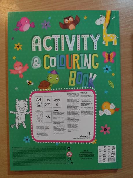 Zošit aktivít pre deti, 