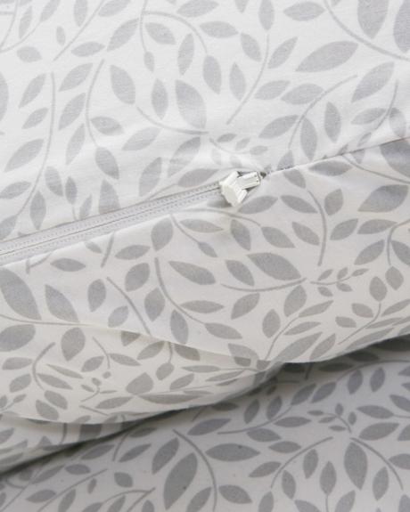 Mega relaxačný vankúš nielen pre mamičky vzor list,