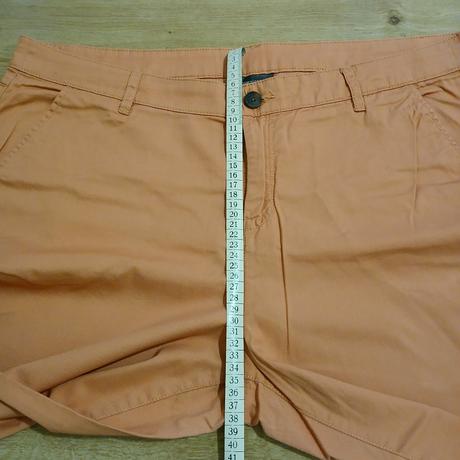 Marhuľkové bavlnené nohavice, c&a,46