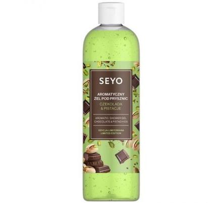 Seyo čokoláda a pistácie aromatický sprchový gél,