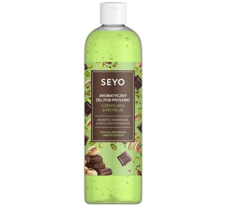 Seyo čokoláda a pistácie aromatický sprchový gél,