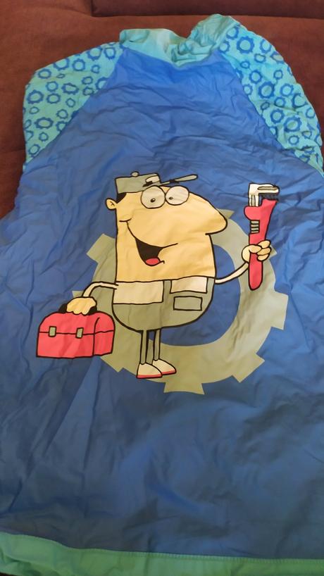 Pršiplášť pre chlapca, 122