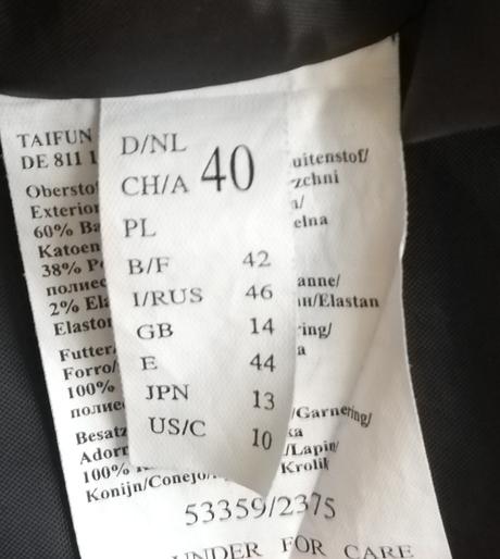 Kabátik z rifloviny, veľ. m, 40