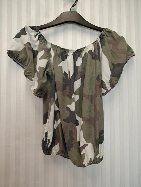 Dámsky maskáčový top, terranova, s, terranova,s