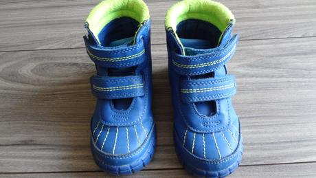 Modré vyššie topánky, f&f,24