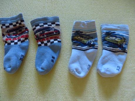 Teplé ponožky - veľ. 23-26, 23