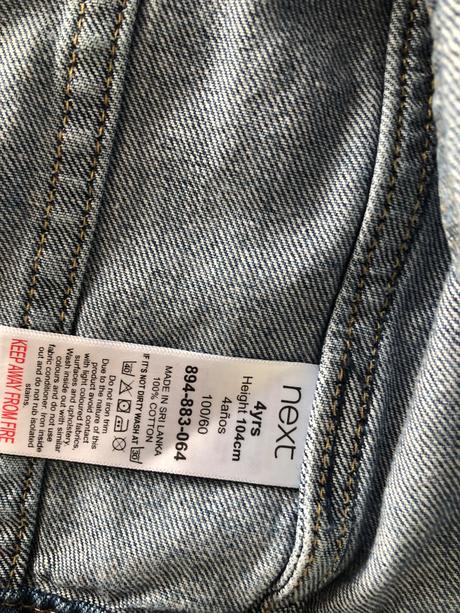 Riflová bunda, next,98