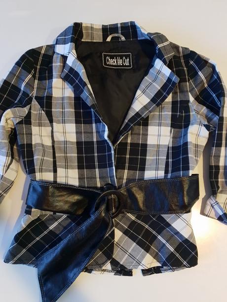 Dámske sako s opaskom, 40