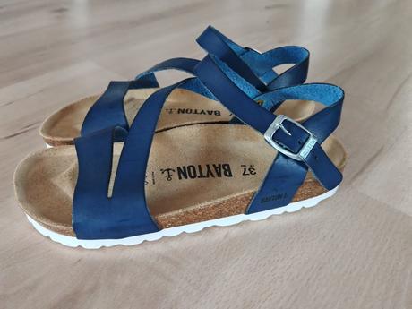 Kožené nové sandále 37 vd 23 cm, 37