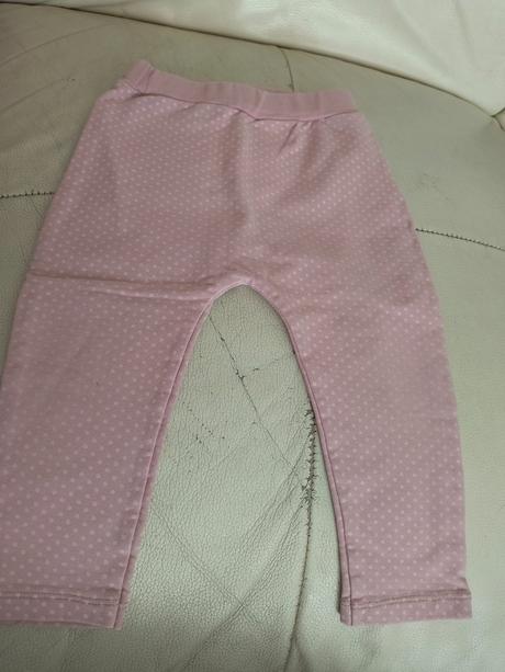 Bodkované zateplené legíny 80, 80