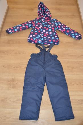 Zimná súprava otepľovačky + bunda, 122