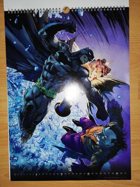 Zavesny kalendar batman,