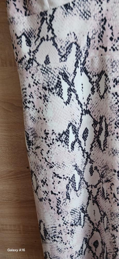 Damske spolocenske saty hadi vzor ruzova extravaga, new look,xxl