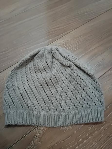 Sivá sieťka čiapka, s