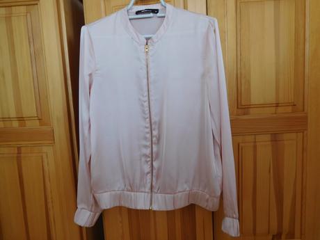 Saténová ležerná mikinka-trikot-34/36v gina, gina,36