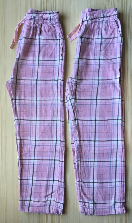 Flanelové kockavé pyžamové nohavice lindex 128, lindex,128