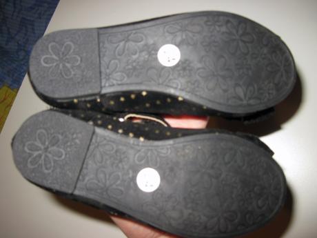 Cierne so zlatymi hviezdickami - nenosene, f&f,22 / 24