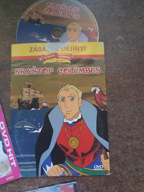 Krištof kolumbus, tajemství dračí hory dvd,