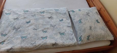 Posteľné obliečky s motýľmi, 