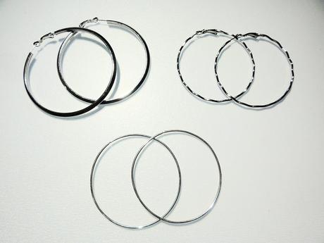 2 x náušnice, cena spolu, 