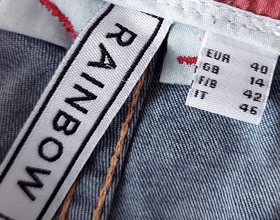 Rifľové kraťasy - roll-upky, bonprix,40