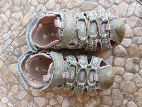 Sandálky, cupcake,29