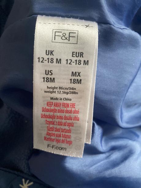 Zimny overal, f&f,80