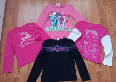 Tričká s dlhým rukávom, h&m,122