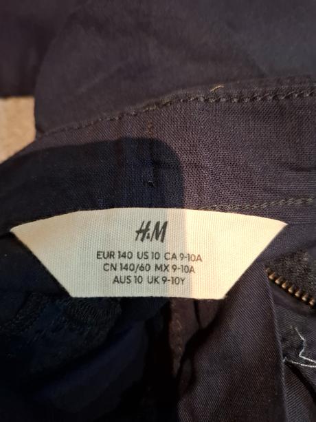 Nohavice, h&m,140