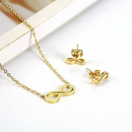 Set nekonečno z chirurgickej ocele,