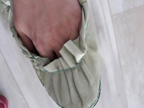 Kožené balerínky s poštovným, 36