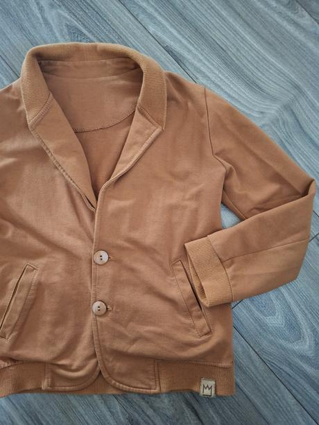 Teplákové sako pre malých fešákov, 128