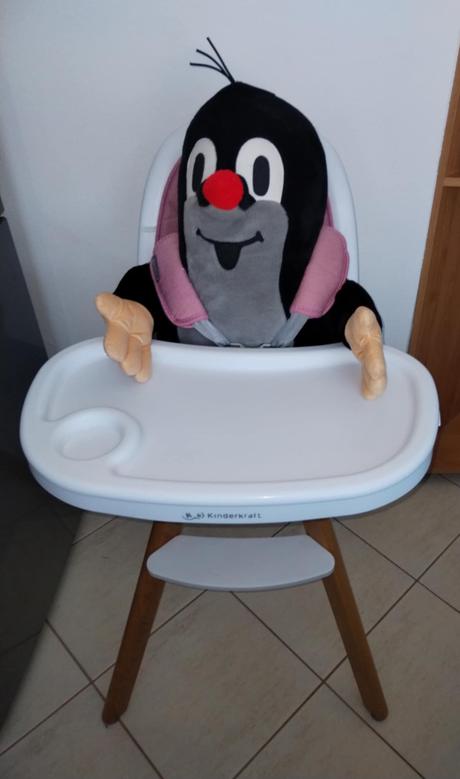 Detská jedálenská stolička, kinderkraft