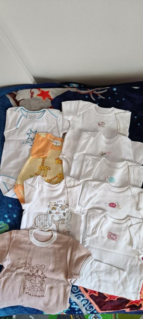 Balík oblečenia dievčatko veľkosť 0-3 mesiace, 50–62