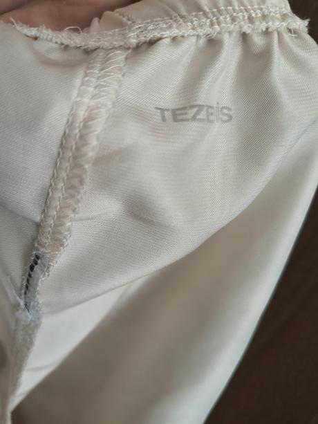 Tezenis saténové krémové šortky s, tezenis,s