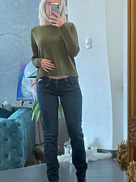 Khaki dámsky sveter h&m v. s, h&m,s