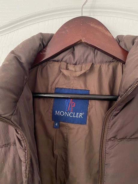 Vintage páperová bunda / kabát moncler, l